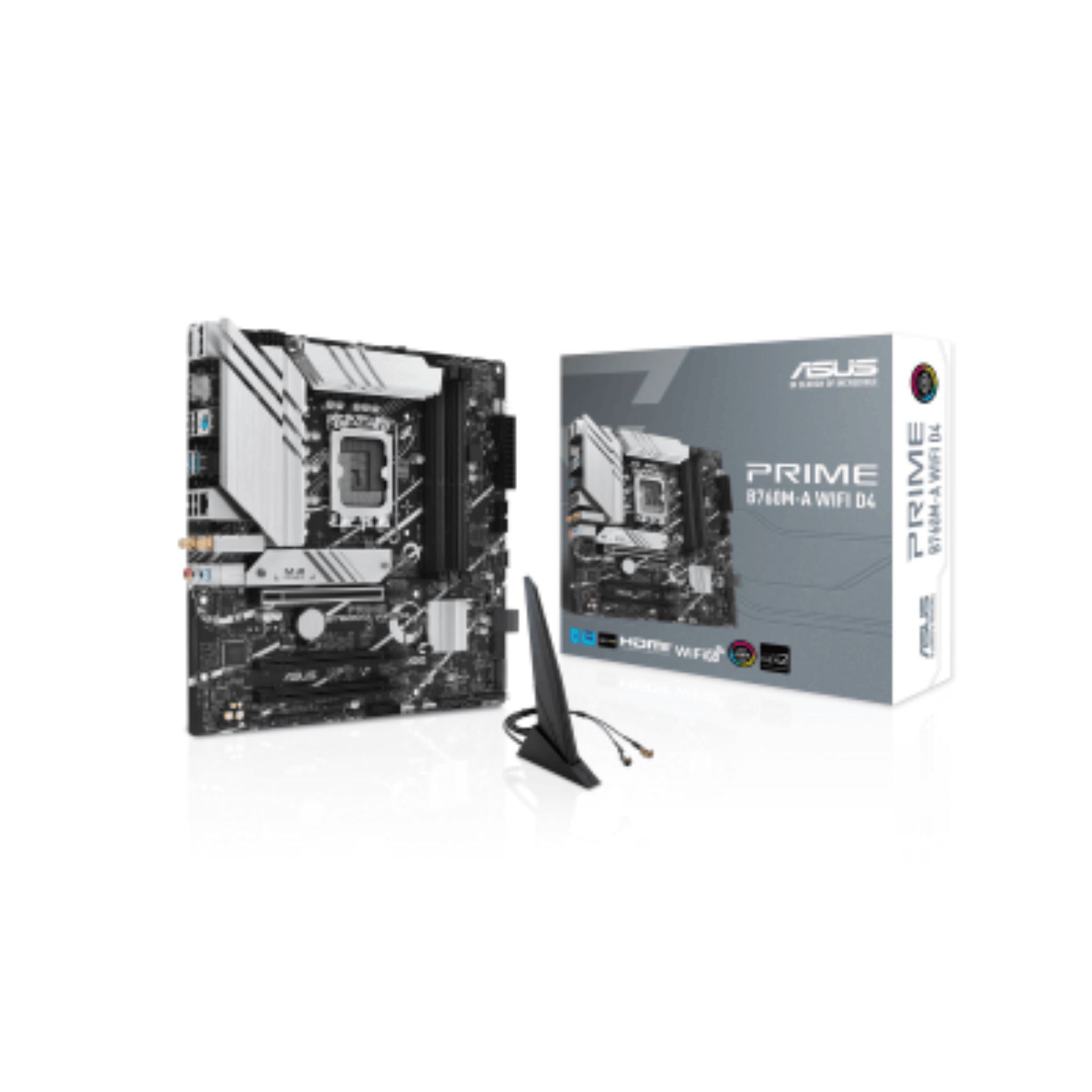 Asus Prime B760M-A Wifi D4 LGA1700 mATX Motherboard Asus Prime B760M-A Wifi D4 LGA1700 mATX Motherboard